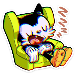 💤 emoji Стереокот Джо - @TgSticker Telegram sticker 6 of 49
