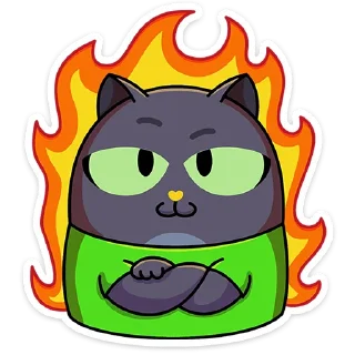 ⭐ emoji Это Кот • @TgSticker Telegram sticker 21 of 49