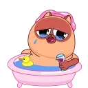 😭 emoji Кот  (@TgSticker) Telegram sticker 15 of 20