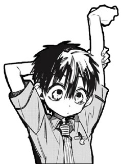 😯 emoji Toilet-bound Hanako-kun Telegram sticker 7 of 18