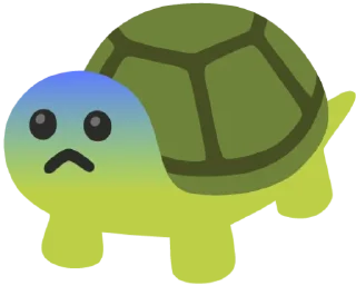 🐢 emoji ЧЕРЕПАШКИ Telegram sticker 17 of 28