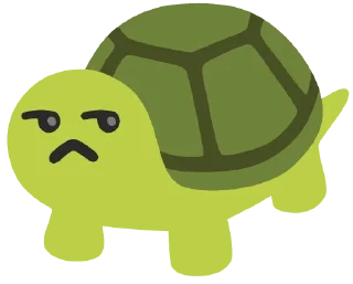 🐢 emoji ЧЕРЕПАШКИ Telegram sticker 18 of 28