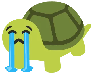 🐢 emoji ЧЕРЕПАШКИ Telegram sticker 3 of 28