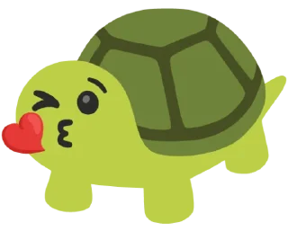 🐢 emoji ЧЕРЕПАШКИ Telegram sticker 12 of 28