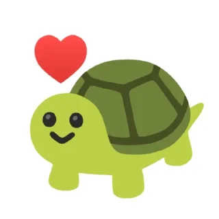 🐢 emoji Черепашки Telegram sticker 7 of 58