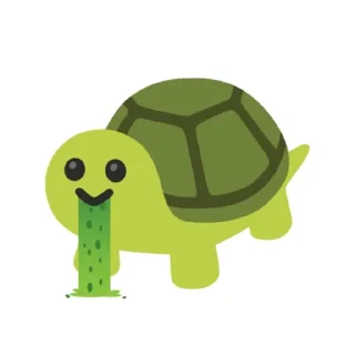 🐢 emoji Черепашки Telegram sticker 17 of 58