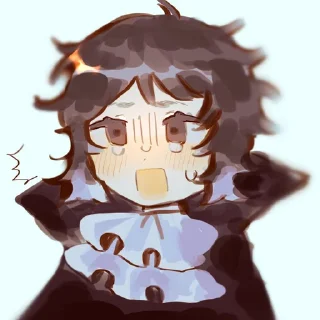 😨 emoji Милашки. || @weihrs Telegram sticker 5 of 50