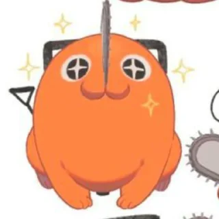 🪚 emoji Pochita〔 @pivAnSti 〕 Telegram sticker 21 of 120