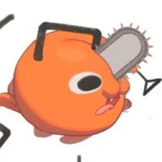 🪚 emoji Pochita〔 @pivAnSti 〕 Telegram sticker 16 of 120