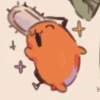 🪚 emoji Pochita〔 @pivAnSti 〕 Telegram sticker 9 of 120