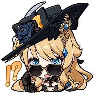 ⁉️ emoji Navia @stickersMH Telegram sticker 3 of 33