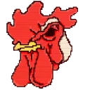 🐓 emoji Rooster Telegram sticker 20 of 37