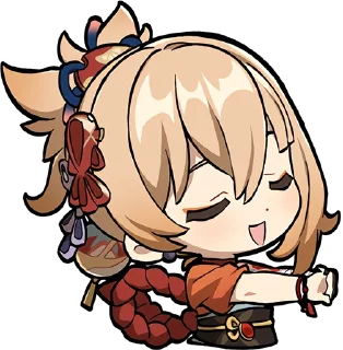 😌 emoji Paimon's Paintings Pt.16 @jp_stickers Telegram sticker 9 of 16