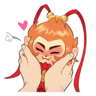 🥰 emoji Манки вкид Telegram sticker 11 of 21