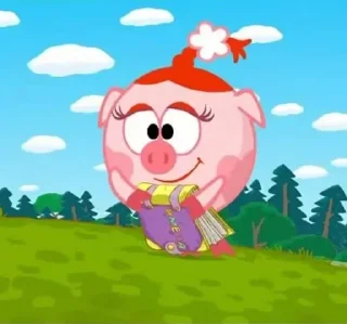 🐽 emoji нюша🐽 :: @butterflieshelpyou Telegram sticker 6 of 58