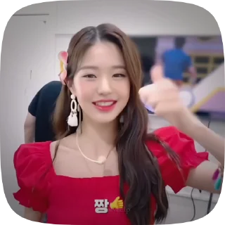 🌟 emoji wonyoung by @chuvhelp Telegram sticker 14 of 50