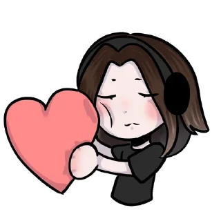 ❤️ emoji TSUNADE Telegram sticker 8 of 12