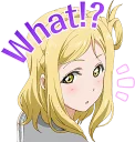 🤔 emoji Love Live! Sunshine!! :: @line_stickers Telegram sticker 16 of 80