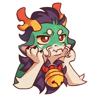 Sticker from Грин без надписей @stickers_vk