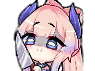 🔪 emoji Kokomi Telegram sticker 22 of 57