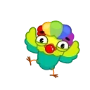 🤡 emoji Премиум стикеры Telegram sticker 20 of 95
