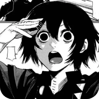 👍 emoji Suzuya Juuzou Telegram sticker 13 of 46
