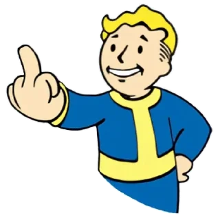 🖕 emoji Fallout | @huickers Telegram sticker 20 of 58