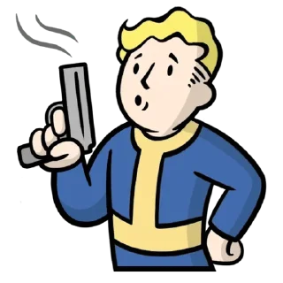 🔫 emoji Fallout | @huickers Telegram sticker 21 of 58