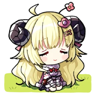 😌 emoji Hololive Alternative Telegram sticker 24 of 47
