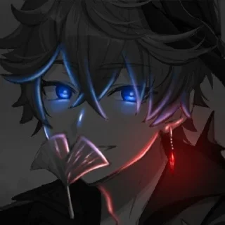 😉 emoji Неон Telegram sticker 22 of 30