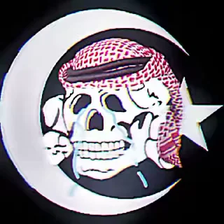 ☪ emoji Funny skulls Telegram sticker 8 of 53