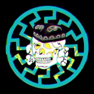 🇰🇿 emoji Funny skulls Telegram sticker 19 of 53