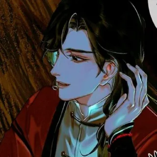 🩸 emoji 花城. Mᴀɴʜᴜᴀ. (@Hol4low). Telegram sticker 9 of 105