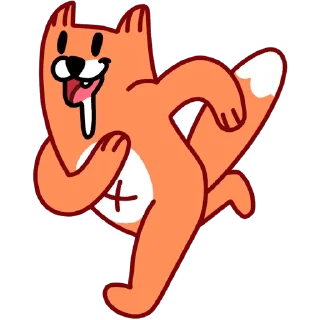 🏃‍♂️ emoji Лис | @sovavrestickers Telegram sticker 23 of 44