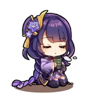 😄 emoji Чиби Telegram sticker 9 of 18