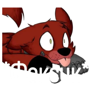 Sticker from Foxy