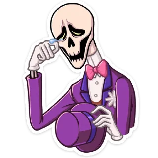 Sticker from Господин Скелли (@TgSticker)