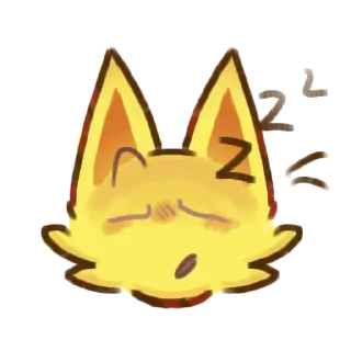 😴 emoji Жупажум энимал хер перерисовка Telegram sticker 14 of 20