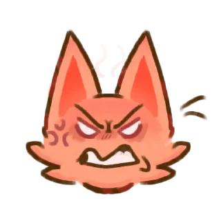 😡 emoji Жупажум энимал хер перерисовка Telegram sticker 10 of 20