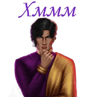 🤔 emoji Клуб романтики Telegram sticker 19 of 48