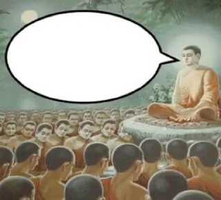 Sticker from buddha