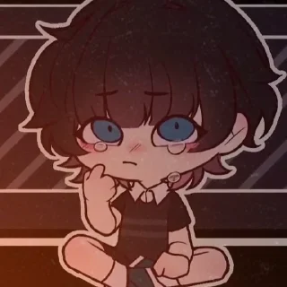🍂 emoji 🍂| ɕɼℽⅈɳℊ ɕℏⅈℓⅆ |🍂 Telegram sticker 5 of 108