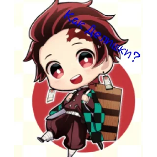 😄 emoji Чиби аниме Telegram sticker 7 of 20