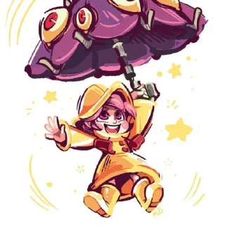 😇 emoji Амбрелла ☔ Telegram sticker 11 of 20