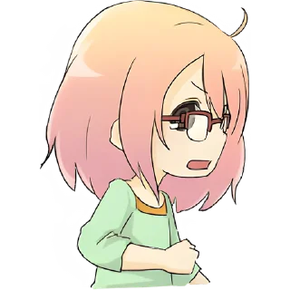 😤 emoji Умные тяночки @Nyasticks Telegram sticker 10 of 42