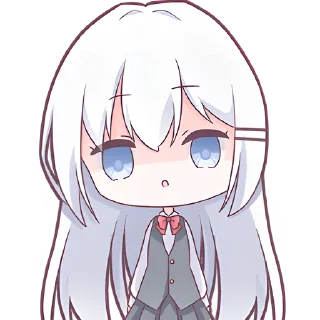 😯 emoji Тяночки-школьницы @Nyasticks Telegram sticker 3 of 42
