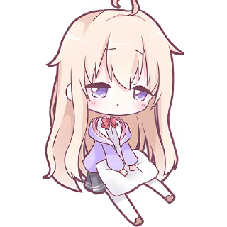 😕 emoji Тяночки-школьницы @Nyasticks Telegram sticker 11 of 42