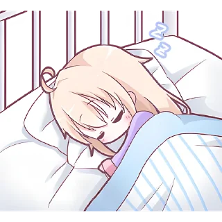 😴 emoji Тяночки-школьницы @Nyasticks Telegram sticker 18 of 42