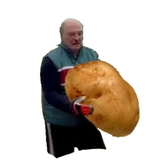 🥔 emoji Типовий русофоб Telegram sticker 5 of 33