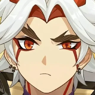 🤨 emoji ♡Arataki Itto♡ Telegram sticker 21 of 33